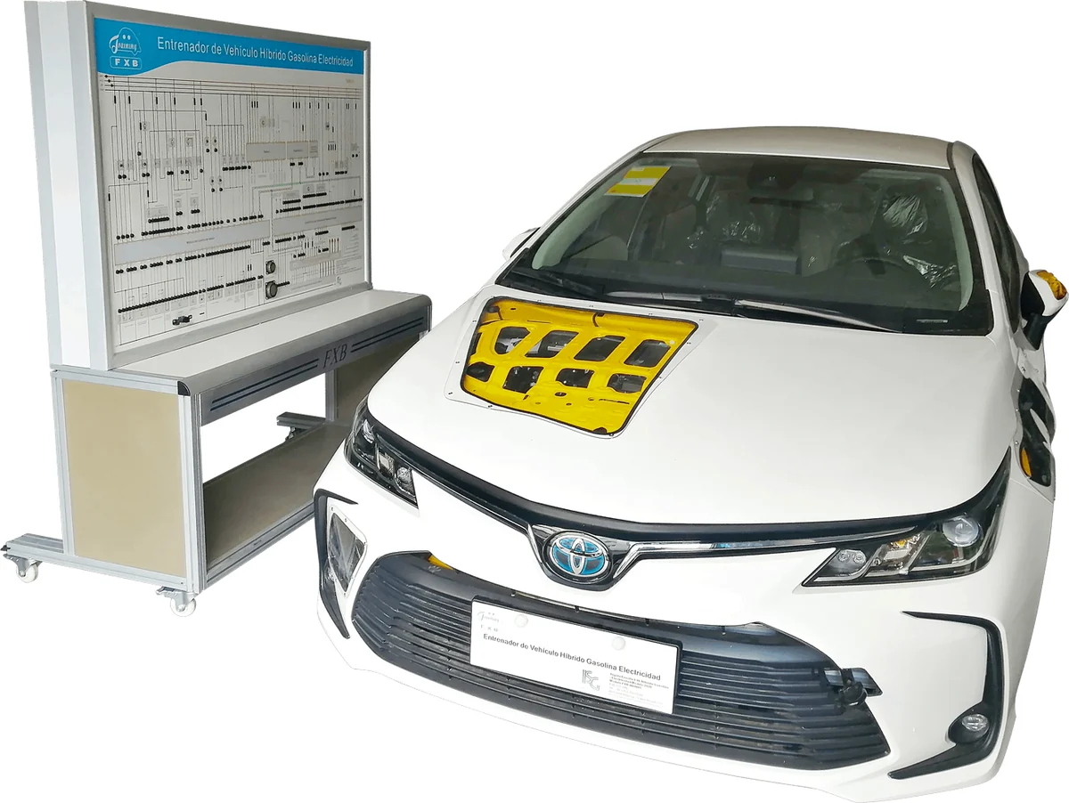 Entrenador de gasolina-eléctrico de vehículo híbrido (foto del fabricante)