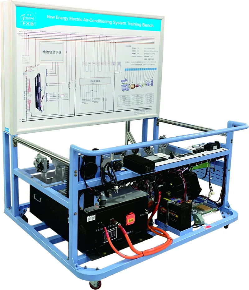 Banco de aire acondicionado eléctrico de vehículo eléctrico (foto del fabricante)