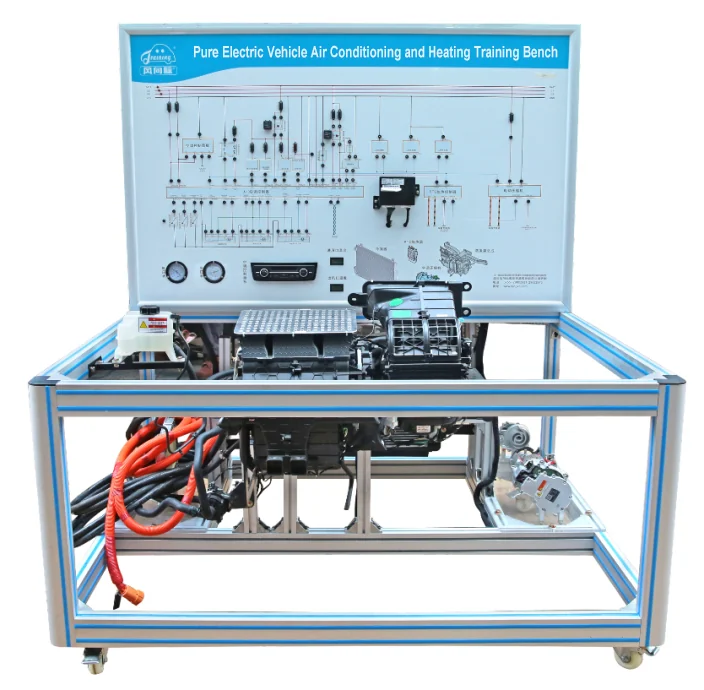 Banco de entrenamiento de aire acondicionado y calefacción de vehículo eléctrico (foto del fabricante)