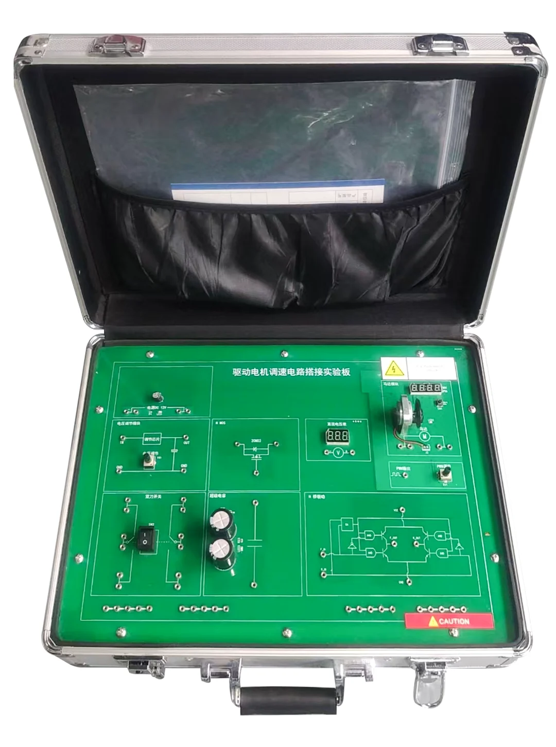 Caja de entrenamiento de conexión de circuito de regulación de velocidad del motor de vehículo eléctrico (foto del fabricante)