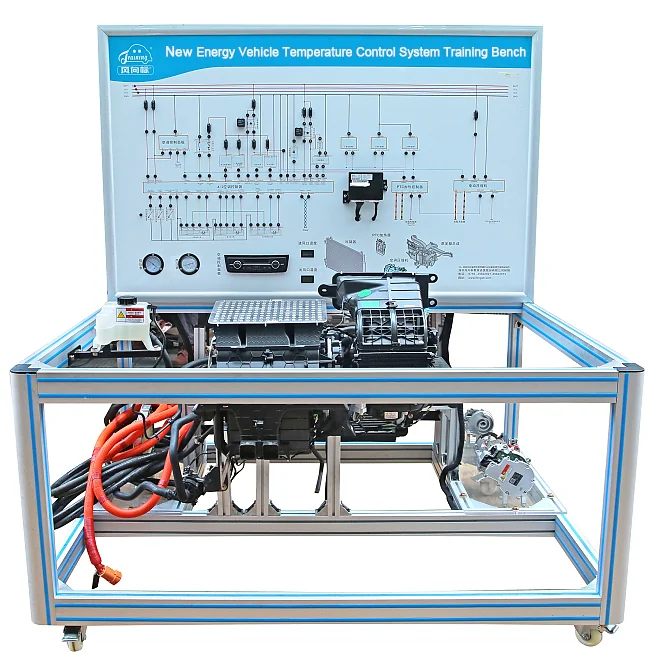 Banco de entrenamiento de control de temperatura de vehículo eléctrico (foto del fabricante)