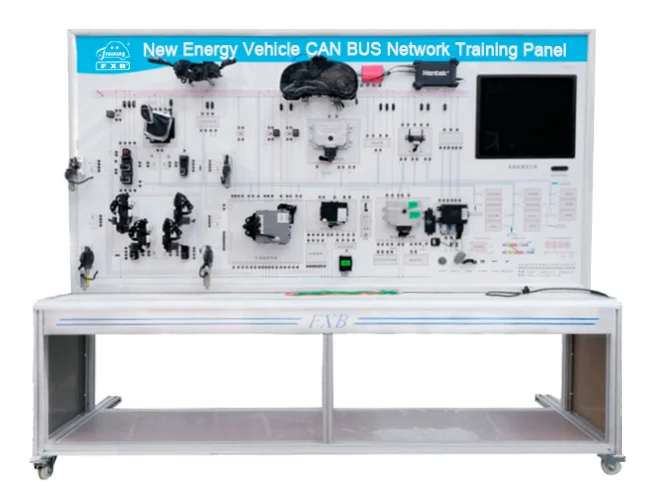 Panel de entrenamiento de red CAN-BUS de vehículo eléctrico (foto del fabricante)